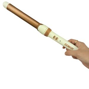 Conair Gold and White Curling Wand